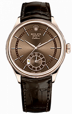 Rolex Cellini Dual Time 39 mm 18 ct Everose Gold 50525-0015