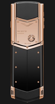 Vertu Signature S Design Розовое золото