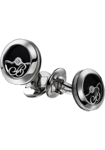 Breguet Accessories Cufflinks rotor white gold and onyx 9907BBOX