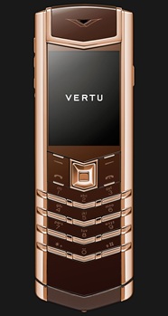 Vertu Signature S Design Pure Chocolate Red Gold
