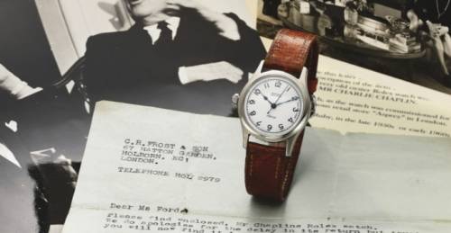 Часы Чарли Чаплина - Rolex Oyster были проданы на аукционе