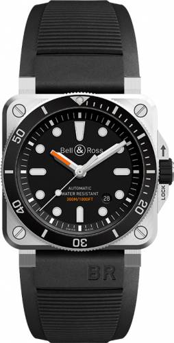 Bell & Ross Instruments Diver BR0392-D-BL-ST/SRB