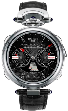 Bovet Amadeo Fleurier Grand Complications 44 Minute Repeater Tourbillon Triple Time Zone Automaton AR3F002