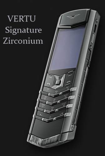 Новинка: Телефон Vertu Signature S Design Zirconium