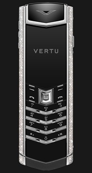 Vertu Signature S Design Белое золото, бриллианты