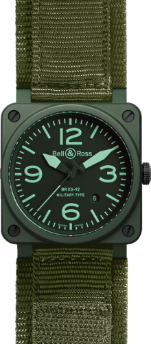 Bell & Ross Aviation BR 03-92 42mm Automatic BR 03-92 Military Ceramic
