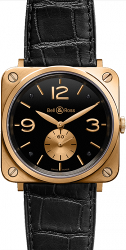 Bell & Ross Aviation BR-S Gold BR-S Gold Black Dial
