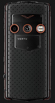 Vertu Constellation Touch Black Neon Orange