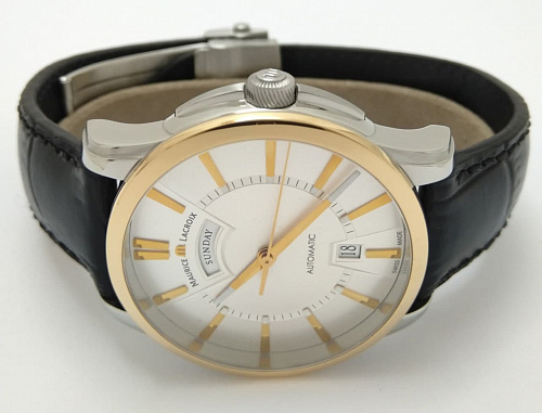 Maurice Lacroix Pontos Day-Date Automatic 40mm PT6158-PS101-13E