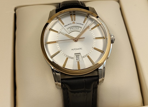 Maurice Lacroix Pontos Day-Date Automatic 40mm PT6158-PS101-13E
