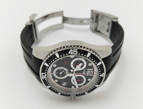 Longines Hydroconquest Quartz Chronograph 41mm L3.743.4.56.2