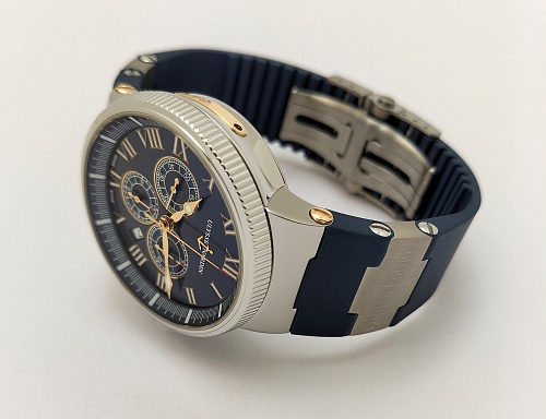 Ulysse Nardin Marine Chronograph Manufacture LE 43mm 1503-150le-3/43-balt v2