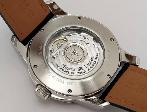 Maurice Lacroix Pontos Grand Guichet GMT 40mm PT6098-SS001-330