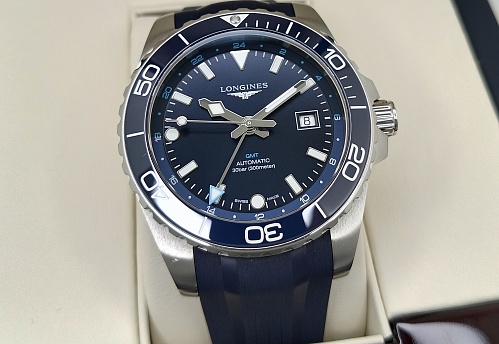  Longines Hydroconquest GMT Automatic 43 mm L3.890.4.96.9