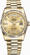Rolex Day-Date 36mm Yellow Gold 118238-0116