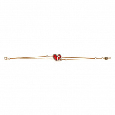 SICIS Heart Chain Bracelet BC 555-001