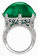 Jacob & Co. Jewelry High Jewelry Emerald Cocktail Ring 91224682