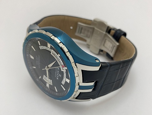 Edox Grand Ocean Day Date Automatic 45mm 83006-357BBUIN