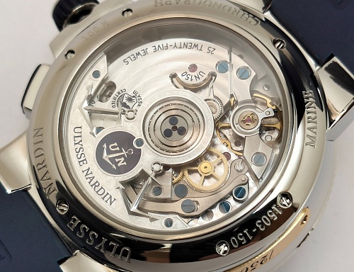 Ulysse Nardin Marine Chronograph Manufacture LE 43mm 1503-150le-3/43-balt v2
