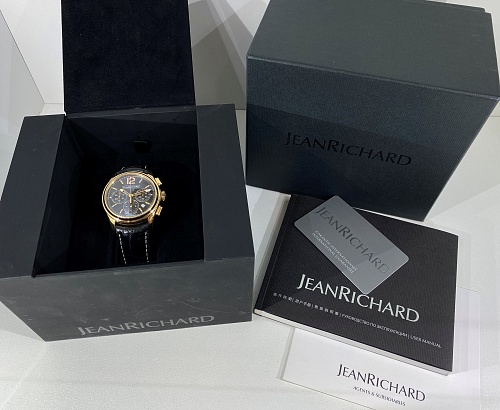 Jean Richard Bressel Chrono Gold LE 42mm 65112.49.60A.AA6