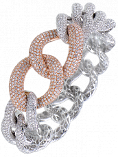 Jacob & Co. Jewelry Fine Jewelry Diamond Link Bracelet 90815749