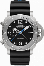 PANERAI LUMINOR SUBMERSIBLE 1950 3 days CHRONO FLYBACK AUTOMATIC TITANIO PAM00614