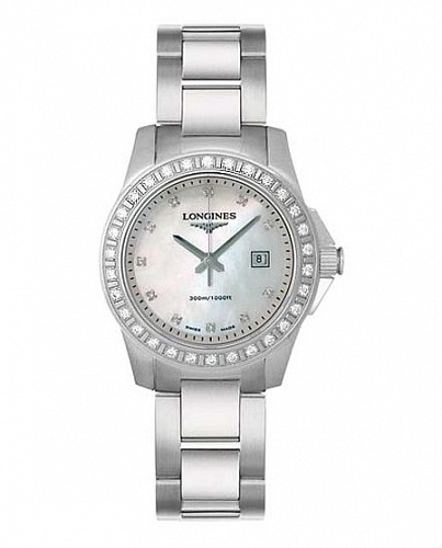 Longines Conquest Lady Diamonds 30mm L3.258.0.89.6