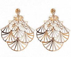 Jacob & Co. Jewelry Fine Jewelry Abanico Fan Earrings 91327178