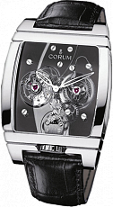 Corum Golden Bridge Golden Tourbillon Panoramique Grey Sapphire 382.870.59/0F01 0000