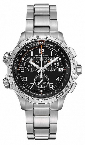 Hamilton Khaki Aviation X-Wind GMT Quartz Chrono 46mm H77912135