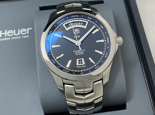 TAG Heuer Link Calibre 5 Day Date Automatic 42mm WJF2010.BA0592