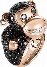 De Grisogono Jewelry Crazymals Collection Ring 52062/02