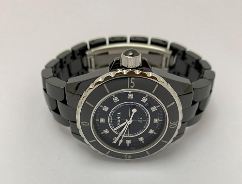 Chanel J12 Quartz Diamonds 33mm H1625