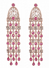 Jacob & Co. Jewelry Fine Jewelry Jezebel Pink Sapphire Earrings 91328724