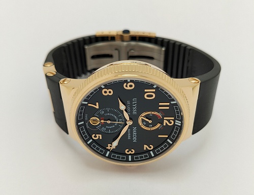 Ulysse Nardin Marine Chronometer Manufacture Gold 43mm 1186-126-3/62