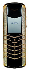 Vertu Signature M Design Yellow Gold Pave Diamonds
