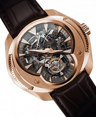 Franc Vila Montre Contemporaine Grande Complication Inaccessible Tourbilon Repetition Minute FVn3 Rosse Gold