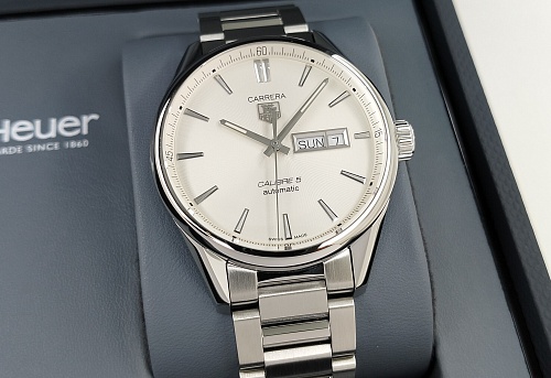 TAG Heuer Carrera Calibre 5 Day-Date Automatic 41mm WAR201B.BA0723