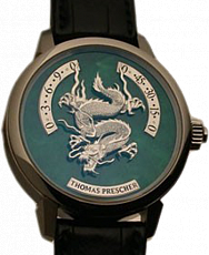 Thomas Prescher Unique Pieces A Pair of Dragons A-Pair-of-Dragons-WG-Green