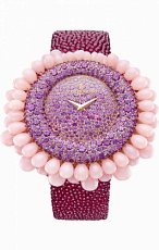 De Grisogono Watches Grappoli Pink gold dark pink sapphires opals GRAPPOLI S09