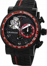 Graham Tourbillograph Trackmaster Black and Red 2TWCB.B08A.K60D