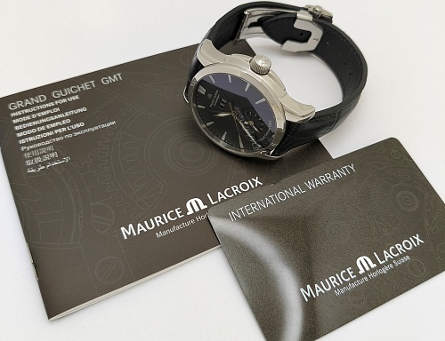 Maurice Lacroix Pontos Grand Guichet GMT 40mm PT6098-SS001-330