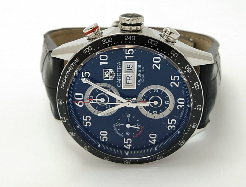 TAG Heuer Carrera Calibre 16 Day-Date Automatic Chronograph 43mm CV2A10.FC6235