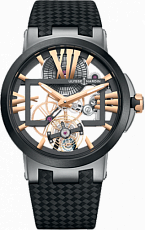 UN Executive Skeleton Tourbillon 1713-139/02-BQ