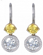 Jacob & Co. Jewelry Bridal Diamond Drop Earrings 90500775