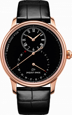 Jaquet Droz Legend Geneva Grande Seconde Deadbeat Black Enamel J008033201