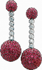 De Grisogono Jewelry Boule Collection Earrings 12118/14