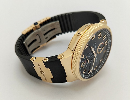 Ulysse Nardin Marine Chronometer Manufacture Gold 43mm 1186-126-3/62