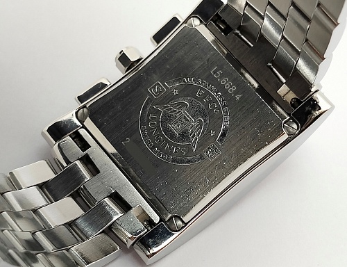  Longines DolceVita Square Chronograph L5.668.4.16.6