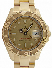 Rolex Yacht-Master 29mm Yellow Gold 169628 Champagne